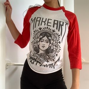 Obey MAKE ART NOT WAR top